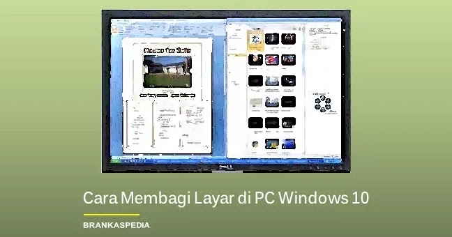 Cara Split Layar Laptop Windows 7